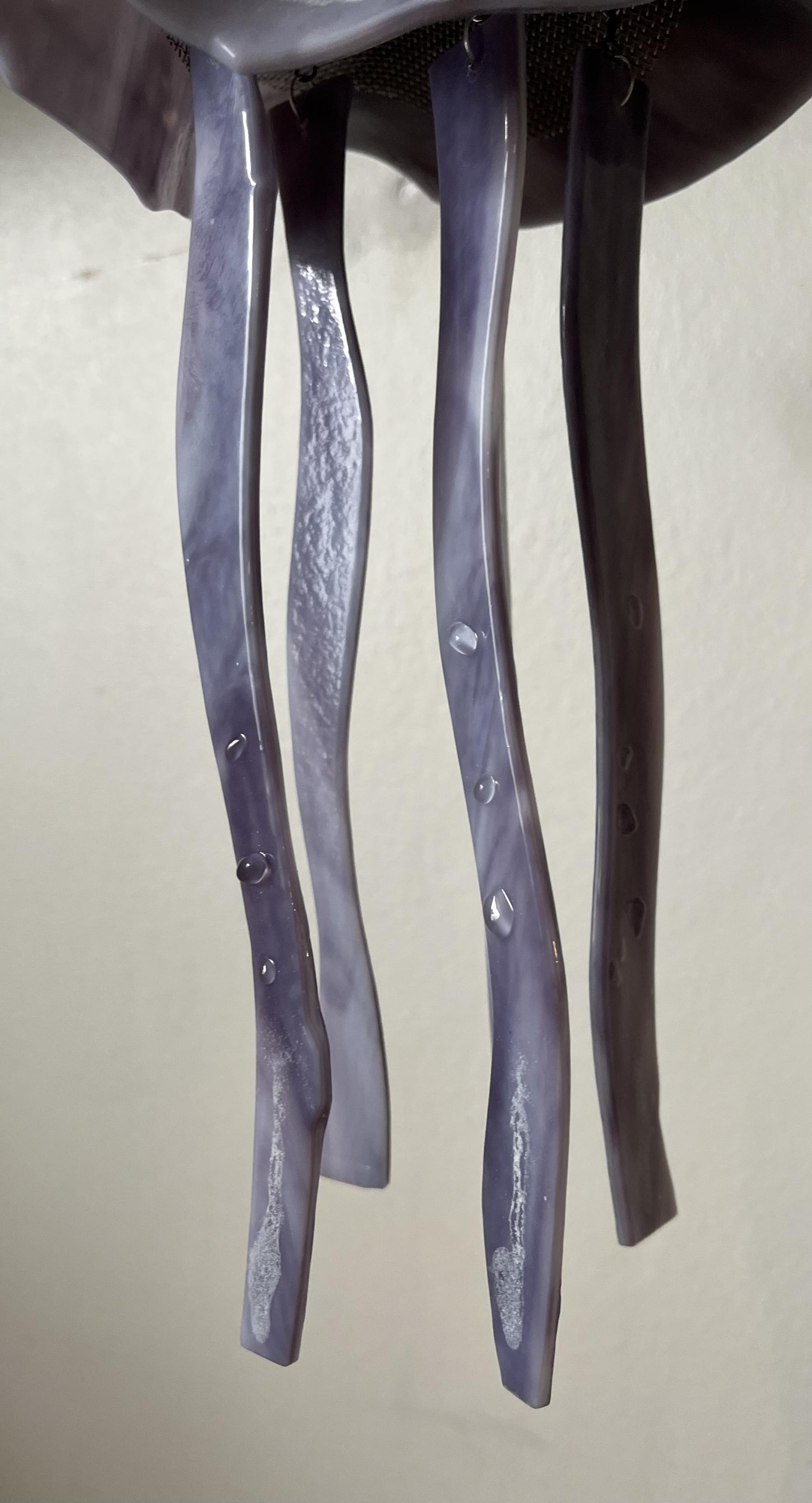 Jelly Fish Beautiful glass wind chime