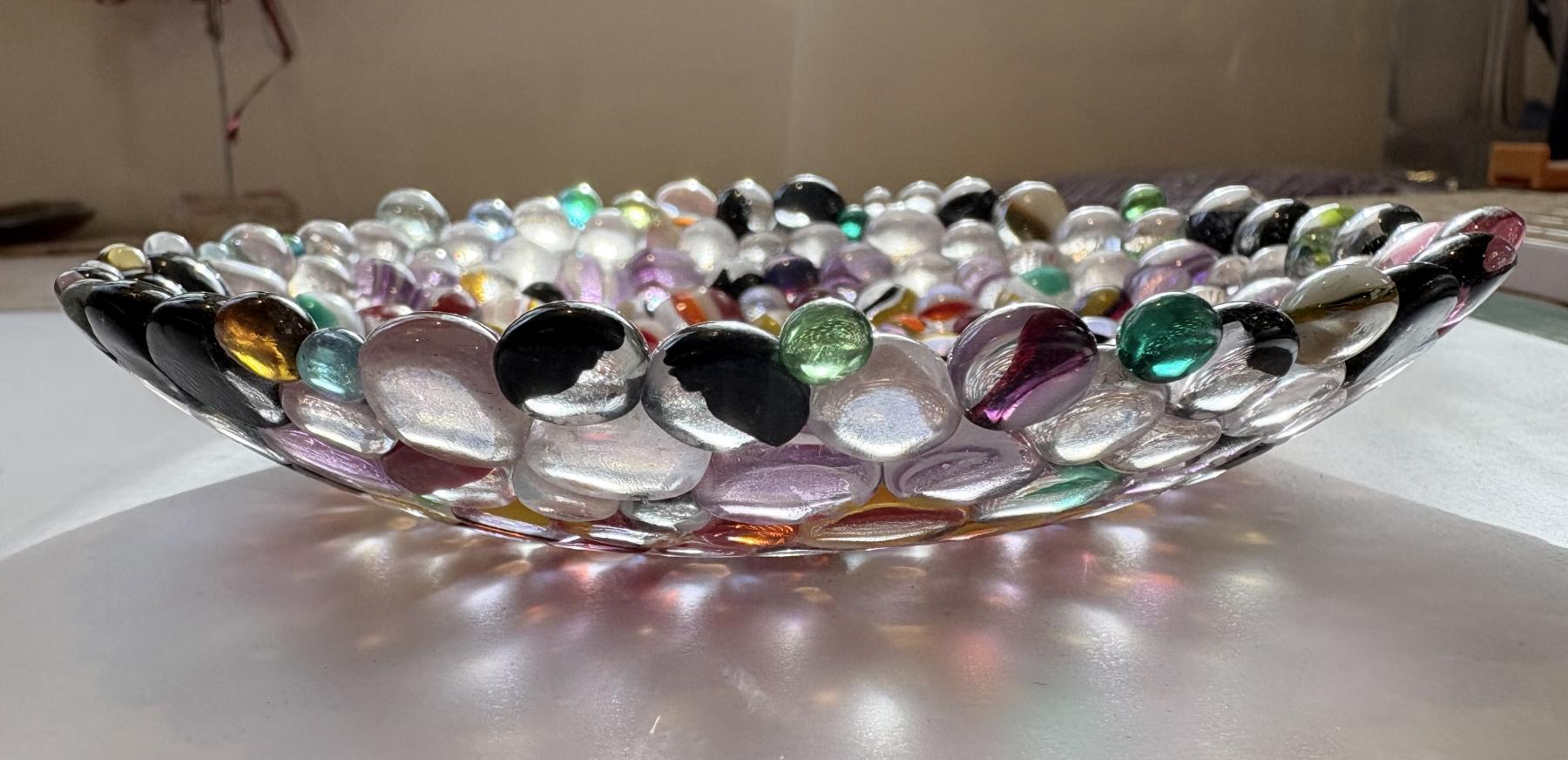 GLASS BEAD BOWL 