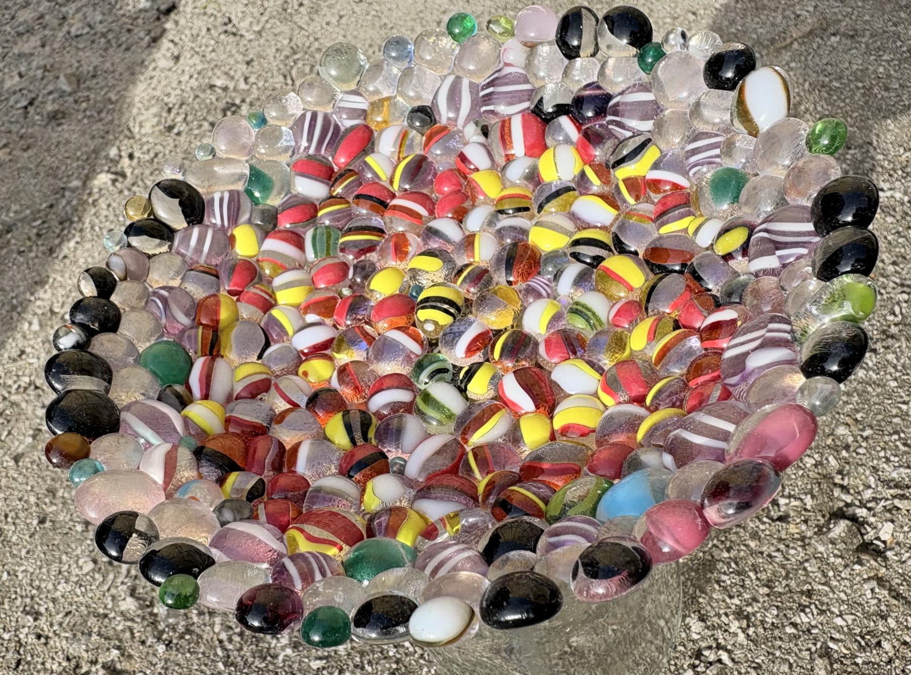 GLASS BEAD BOWL 