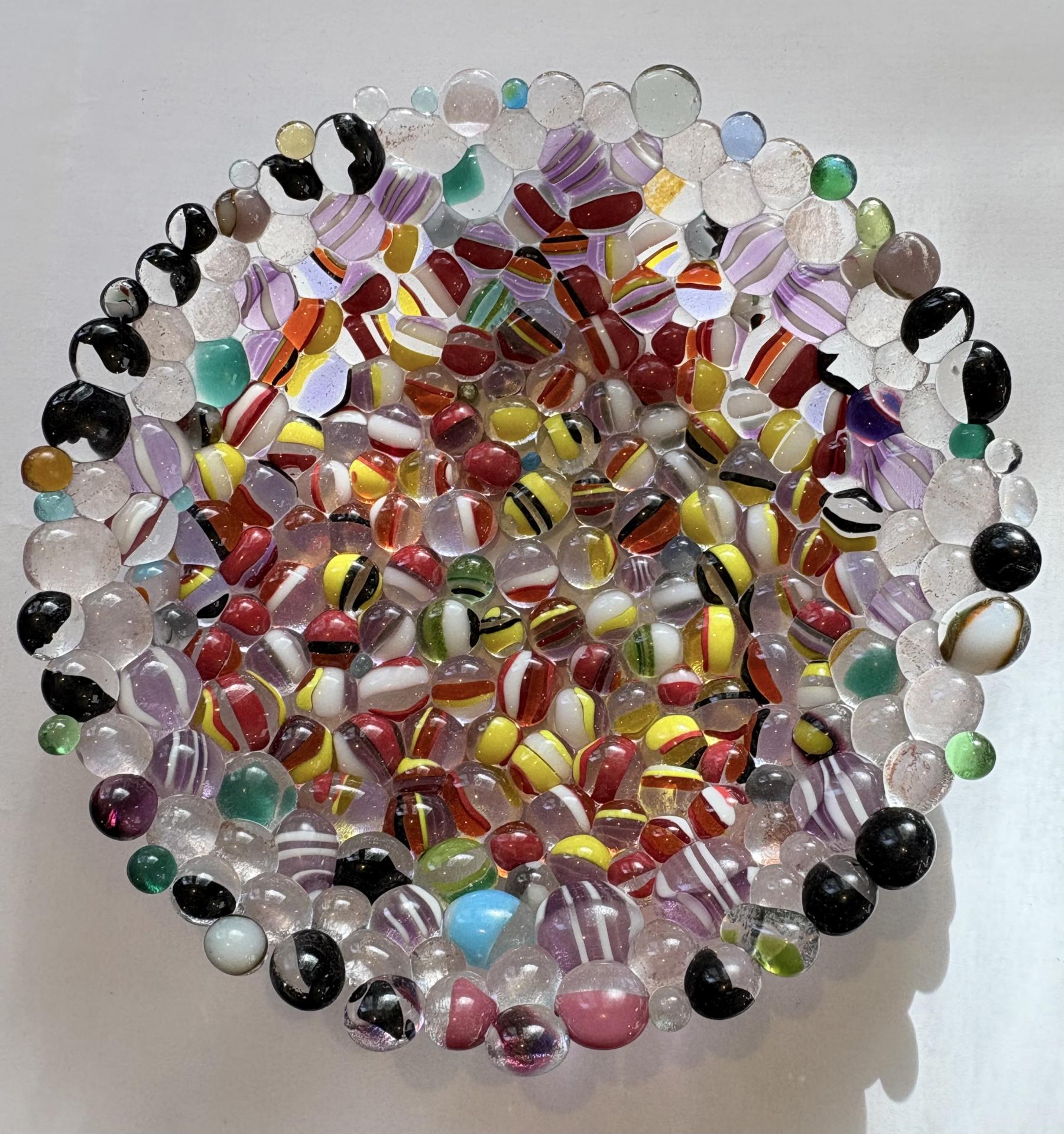 GLASS BEAD BOWL 